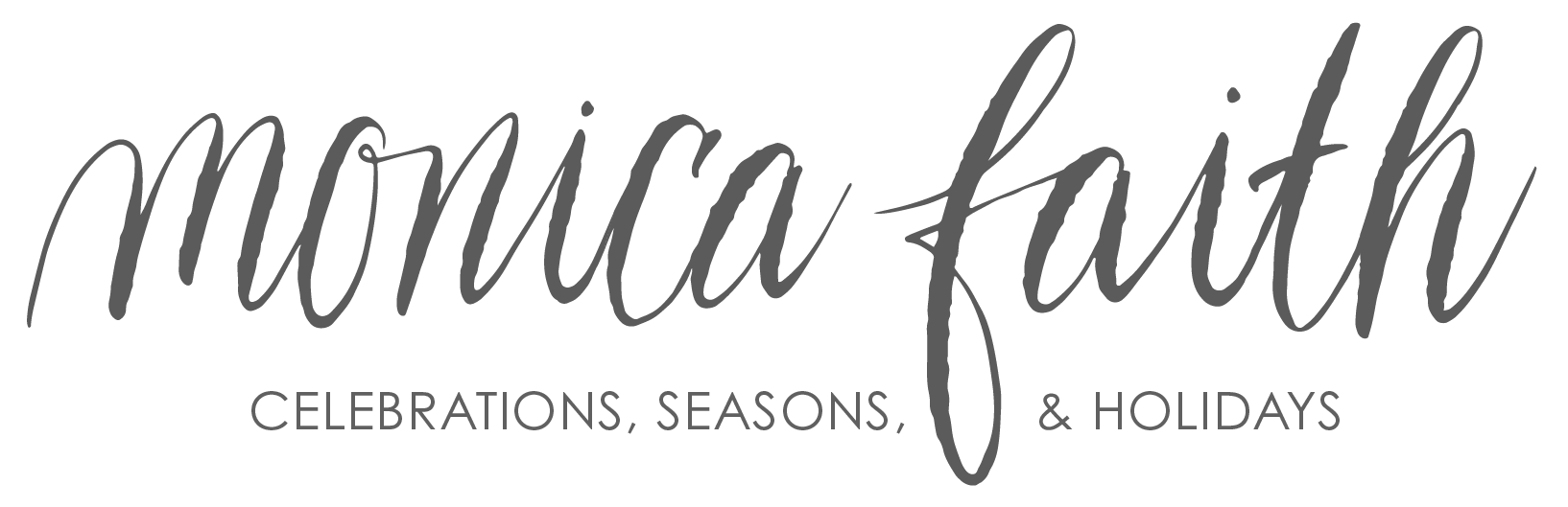 Logo for Monica Faith Design